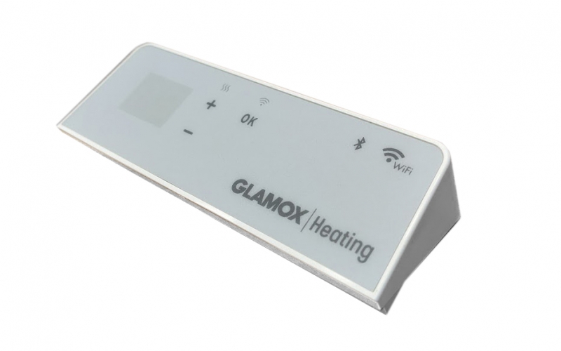 Programuojamas WiFi termostatas Glamox Heating H40/H60 WT+BLE White