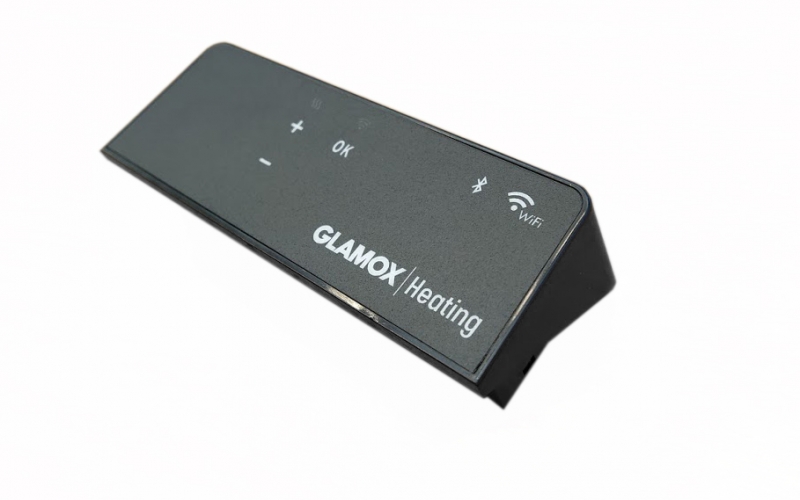 Programuojamas WiFi termostatas Glamox Heating H40/H60 WT+BLE Black