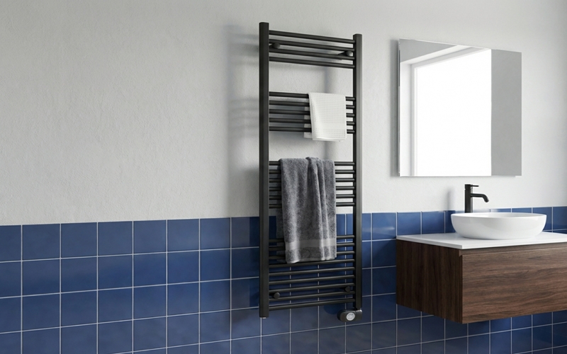 Elektrinis rankšluosčių džiovintuvas ADAX Comfort 50-150-600 Black